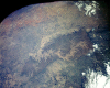 NASA satellite view of Earth's geological features